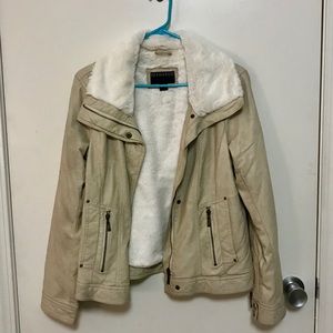 Faux Leather Jacket
